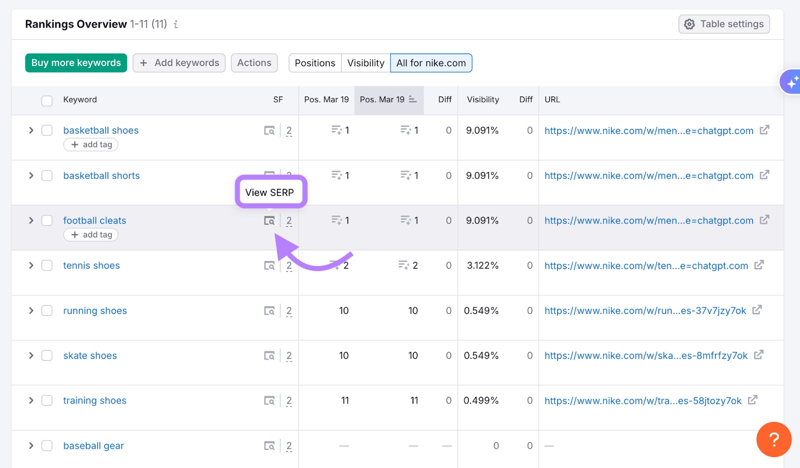 AI Search in Position Tracking (Prompt Tracking) image 3