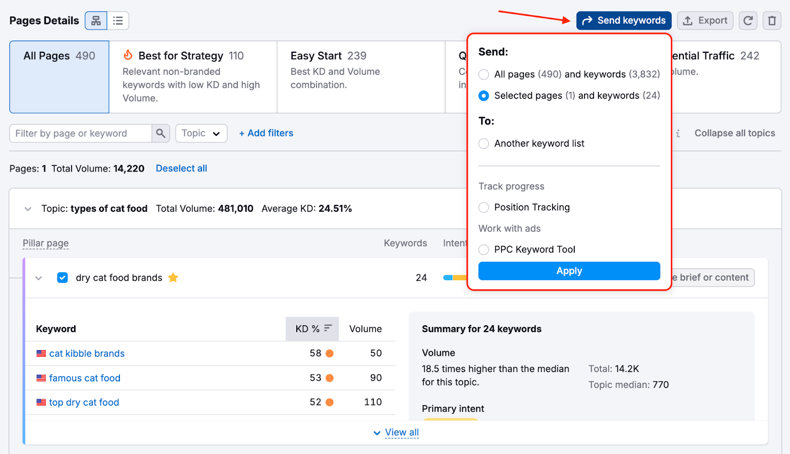 Keyword Strategy Builder image 36